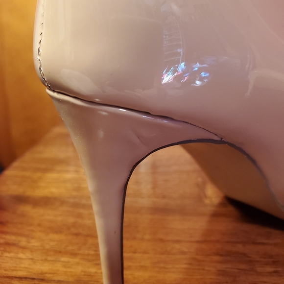 Nude pointed toe pumps - Picture 5 of 6